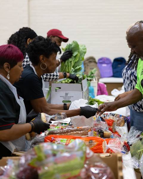 This is the fifth summer that the Cavs and KeyBank have partnered with the Greater Cleveland Food Bank.