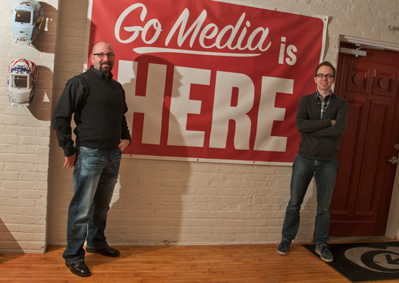 Bill Beachy and Jeff Finley of Go Media