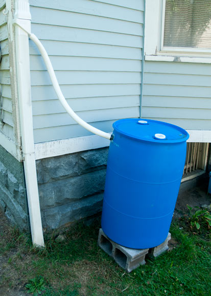 Rain Barrel at Jalil Garden