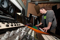 Jacob Fader of Elevation Recording Studio - Photo Bob Perkoski