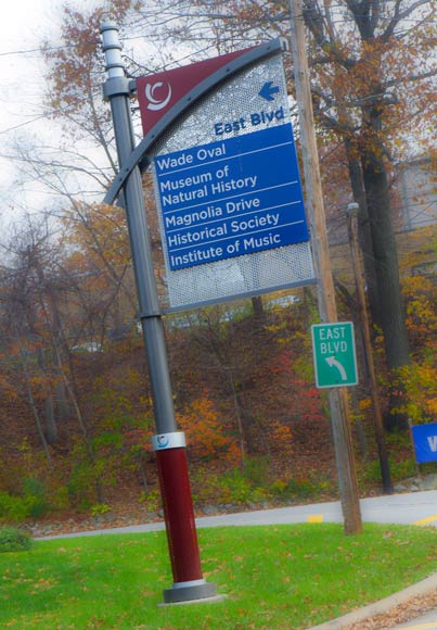 Studio Graphique University Circle Signage