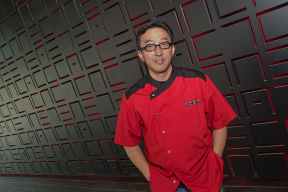 Chef Scott Kim of Sasa and the new Accent