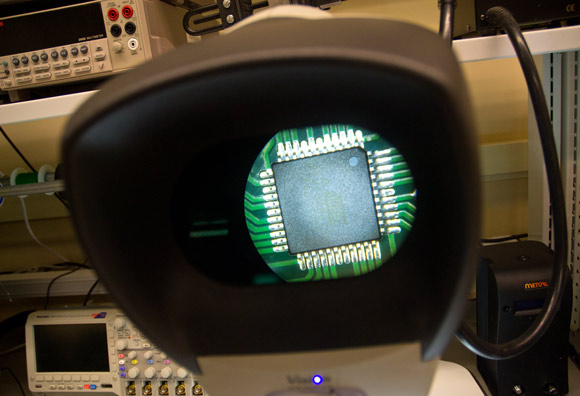 3D stereo microscope at Thinkbox