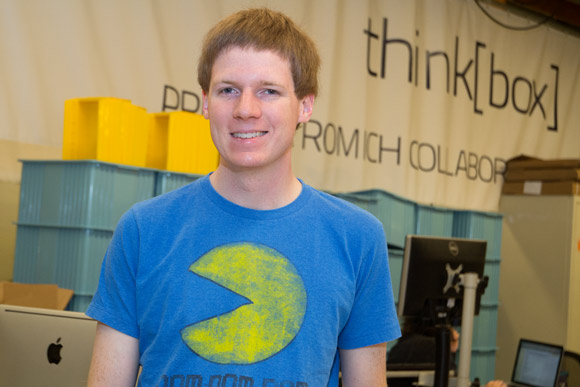 Jonny Hall, co-founder of the Cleveland-based electronics design firm Osmisys