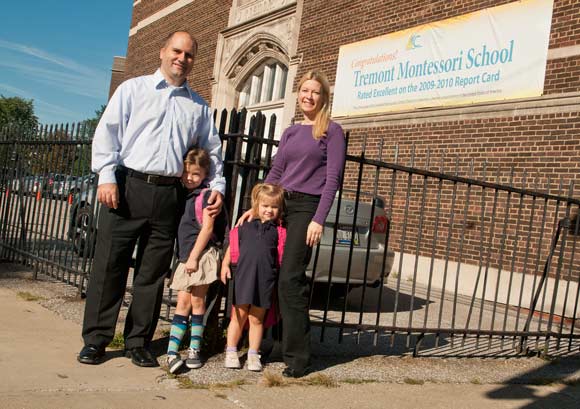 Kipp Family at Tremont Montessori School