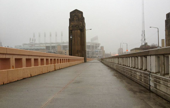 Lorain Carnegie multipurpose path on the Hope Memorial Bridge - GreenCityBlueLake Institute