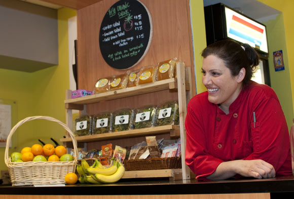 Vegan and raw foodist Anna Harouvis