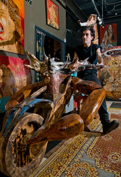 Gadi Zamir of Negative Space Gallery