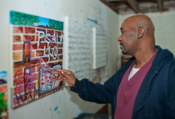 Artist Michelangelo Lovelace