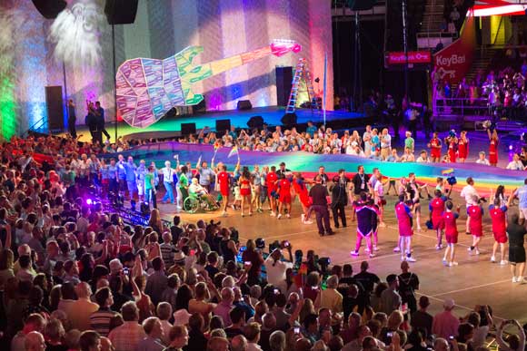 Gay Games 9 Opening Cermony - Photo Bob Perkoski