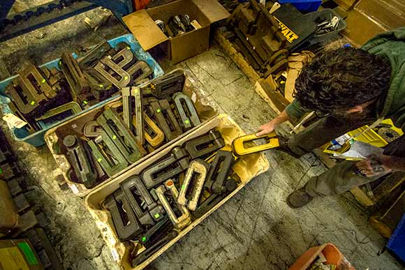 Artist Dana Depew at HGR