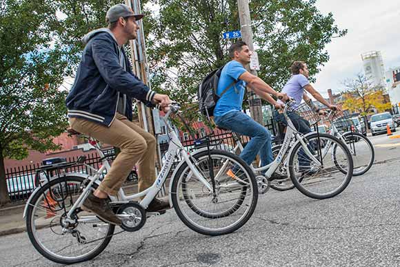 Riding on Zagster in Ohio City