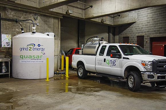 Grind2Energy system at First Energy Stadium