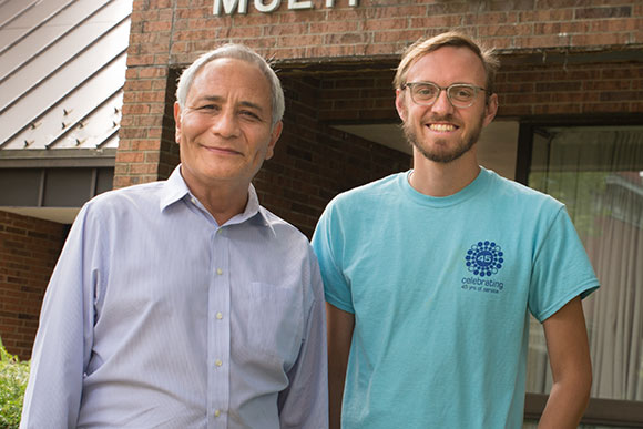 <span class="content-image-text">Executive Director Rick Kemm and Deputy Director Andy Trares of The May Dugan Center</span>