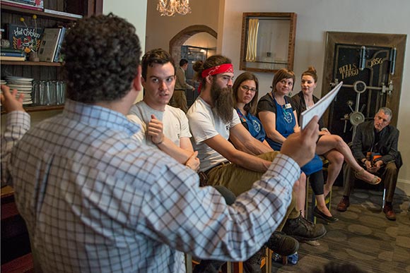 SEA Change discussion with Rust Belt Riders, Upcycle Parts Shop and Modern Good  at Luxe