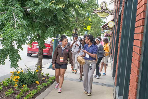 Marketing Ice Cream Social at Sweet Moses