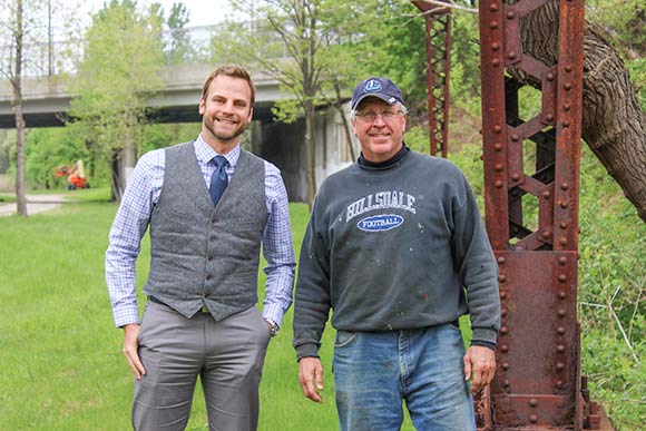 Matt Koriath and Lennie Stover on the RLG