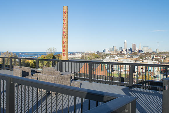 Rooftop view from The Shoreway