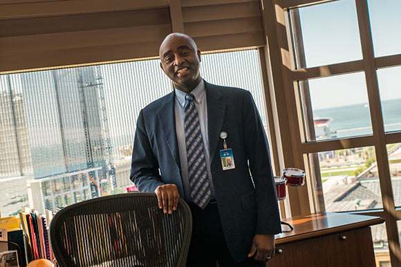 Felton Thomas, director of the Cleveland Public Library