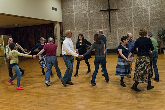 Contra Dance at Grace Lutheran Church in Cleveland Hts