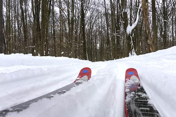 Cleveland Metroparks cross-country skiing trails