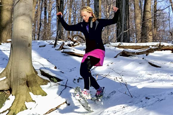 Snowshoeing in the Metroparks