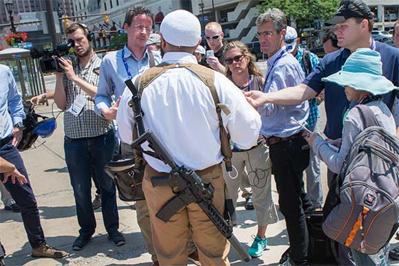 Opencarriers exercising their rights