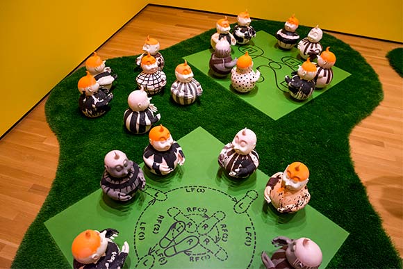 Roly Polys - part of the Myopia exhibit at the Akron Art Museum