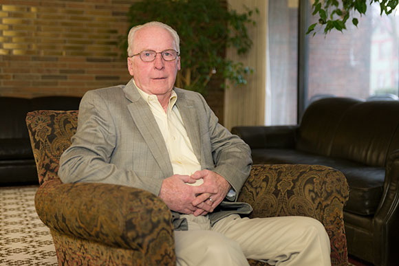 Patrick Reynolds, the late May Dugan's grandson and board president of the May Dugan Center