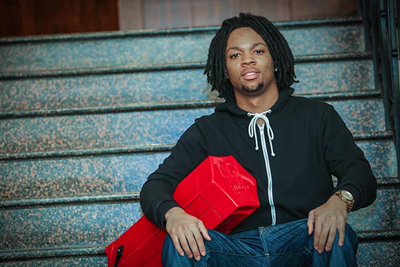 Brandyn Armstrong inventor of the Studio Stick