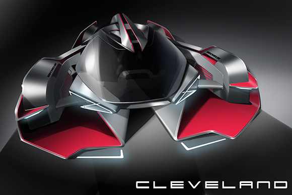 Design for Cleveland Cyclewerks by CIA student  David Porter