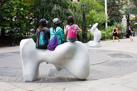 From Image Objects, Public Art Fund installation, New York, NY curated by Andria Hickey - artist Jon Rafman