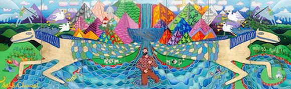 <span class="content-image-text">Mythic Creatures Mural. UN Postal Stamp Competition, 2011</span>