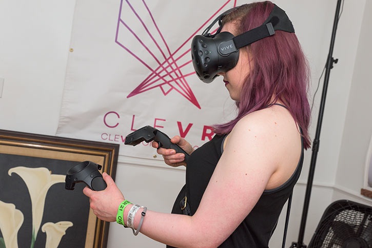 The VR experience at WMCF