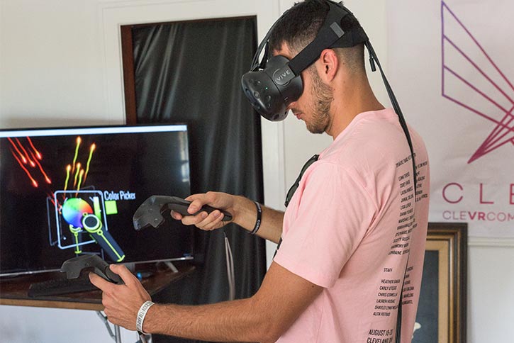 The VR experience at WMCF