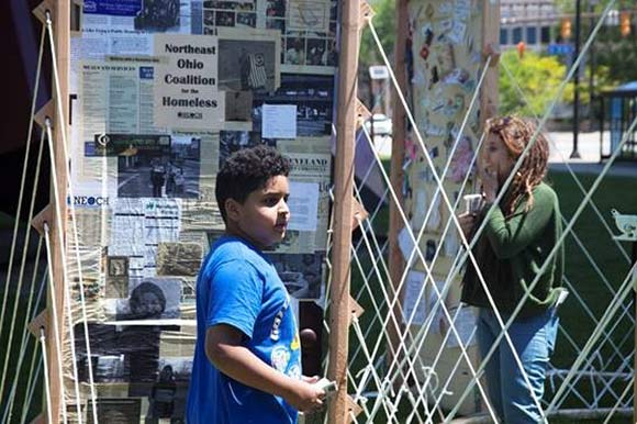 Open Doors CLE event in Willard Park, Downtown Cleveland, May 27 2017