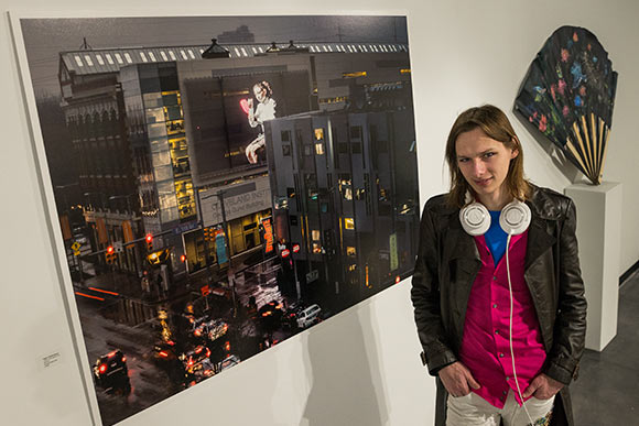 Dagen Shellenberger, a junior Photography + Video major, won this year’s Nunes Family Prize, bestowed by CIA President Grafton Nunes, for his photo “I don’t Care About Your Opinion”