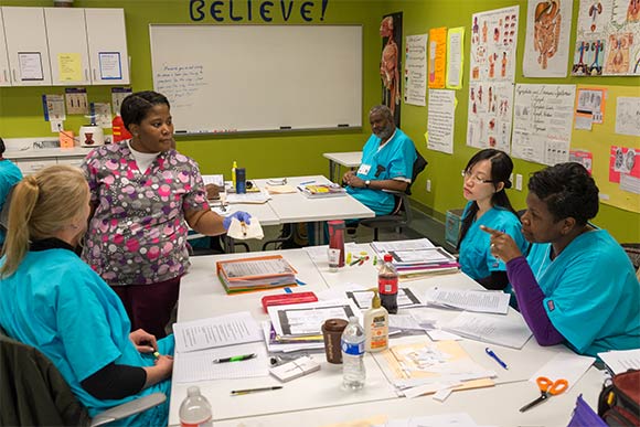 Phlebotomy Technician Program instructor Tenia Lee at NewBridge