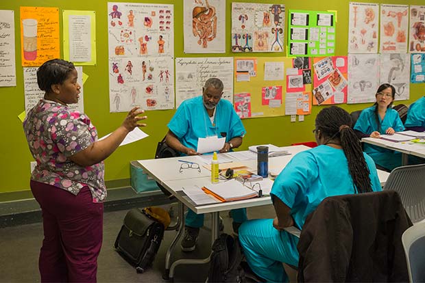 Phlebotomy Technician Program instructor Tenia Lee at NewBridge