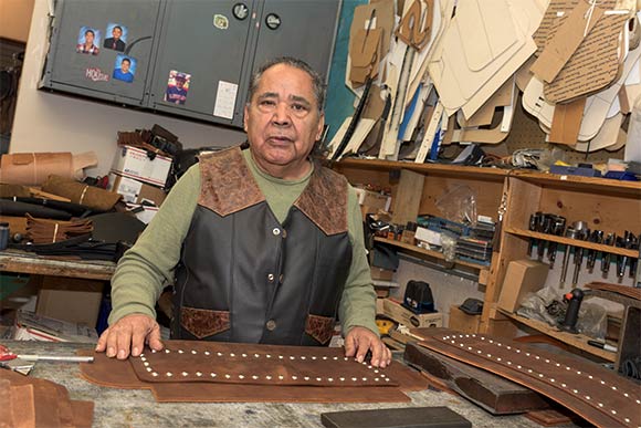 Chuck Perez of TRD Leather