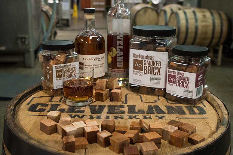 Bourbon infused Smoker Bricx