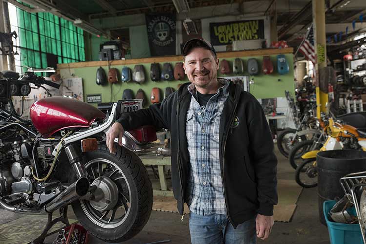 Brian Schaffran of Skidmark Garage