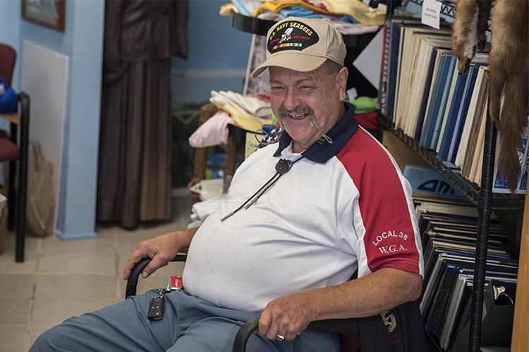 Vern Recker at the Historical Society of Old Brooklyn
