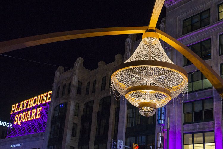GE Chandelier at Playhouse Square