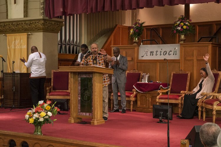 Rev. Dr. Todd C. Davidson Pastor of Antioch Baptist Church