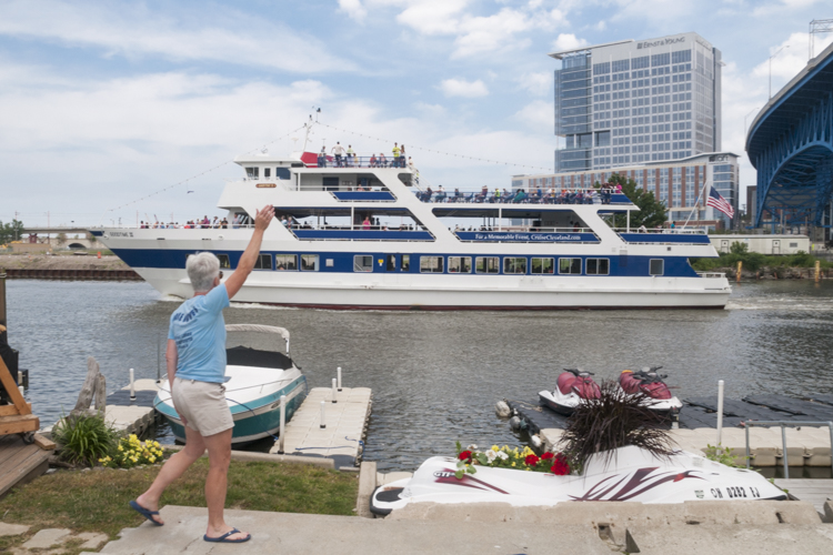 The Goodtime III on the Cuyahoga