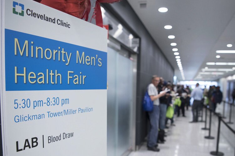 The Minority Men's Health Fair in 2018.