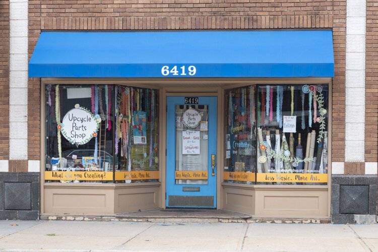 Upcycle Parts Shop is a nonprofit retail shop that accepts donations and leftover materials for creative reuse by artists, makers, crafters, and teachers.