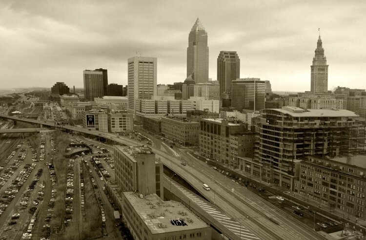 View from the Ernst & Young Tower in 2013.