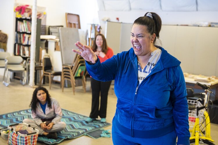 For Rocky Encalada, productions like this are particularly meaningful, because she sees Spanish-speaking cultures reflected onstage.